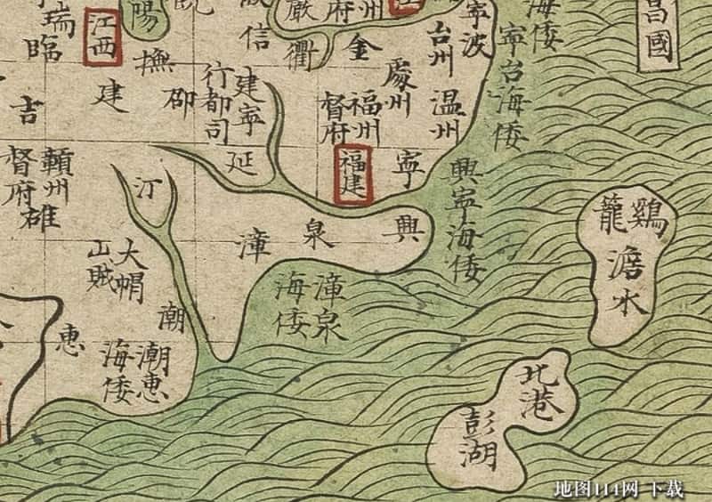 职方大一统总图局部.jpg