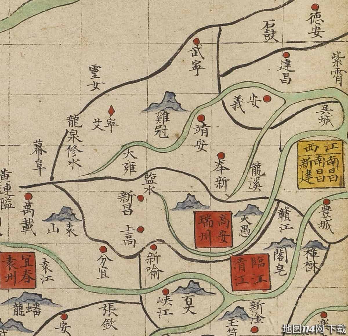 明朝职方大一统地图细节图2.jpg