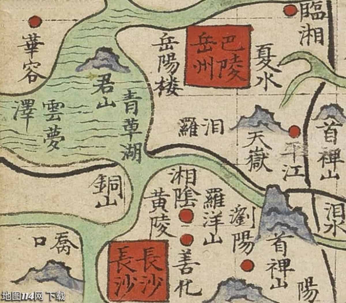 明朝职方大一统地图细节图1.jpg