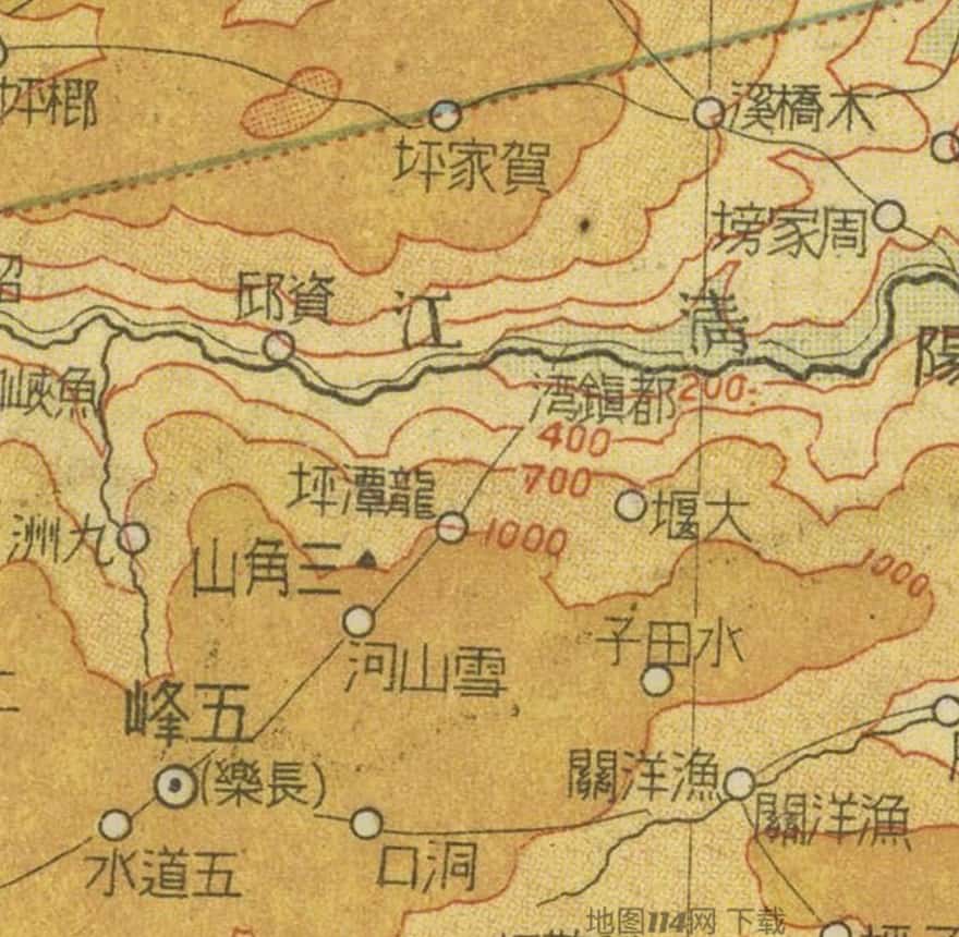 民国长乐周边日绘高程图.jpg