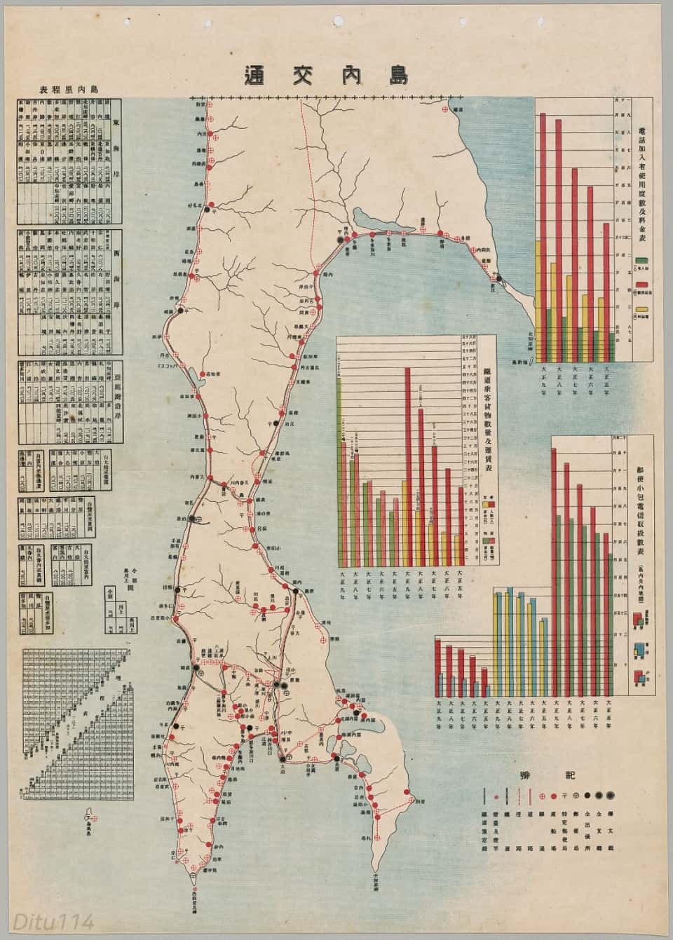 1920年桦太之岛内交通图.jpg
