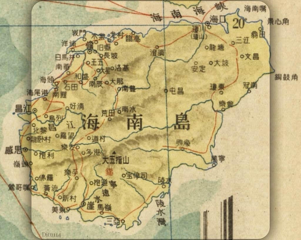 细节图1943年日绘海南岛.jpg