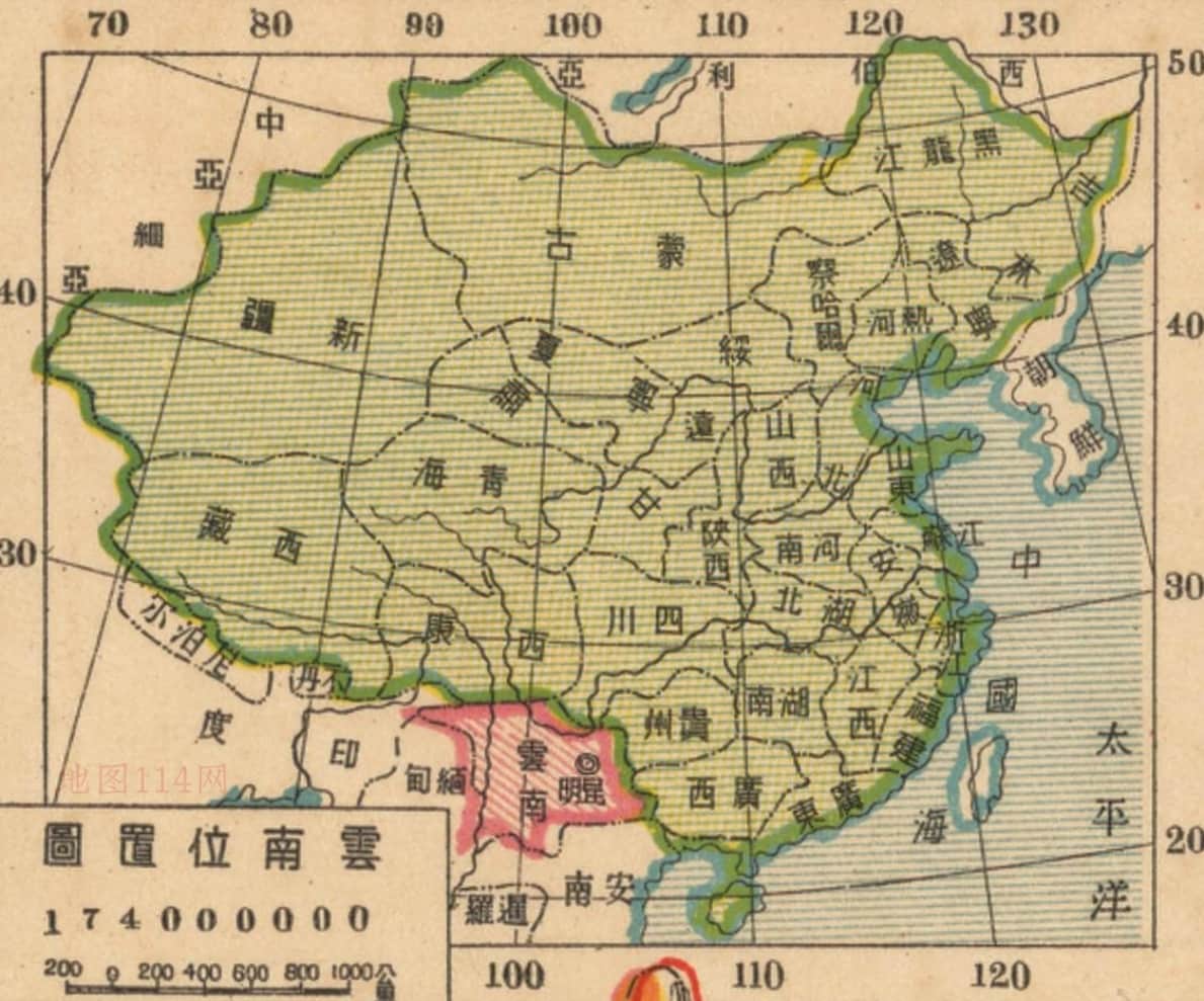 1937年云南省位置图.jpg
