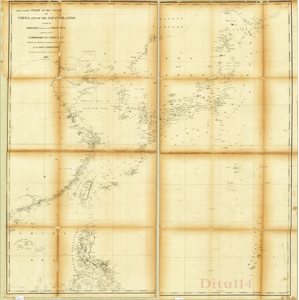 清朝中国及日本群岛海岸图.jpg