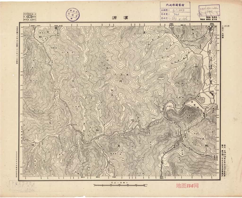 民国四川省十万分之一分幅地图汉源.jpg