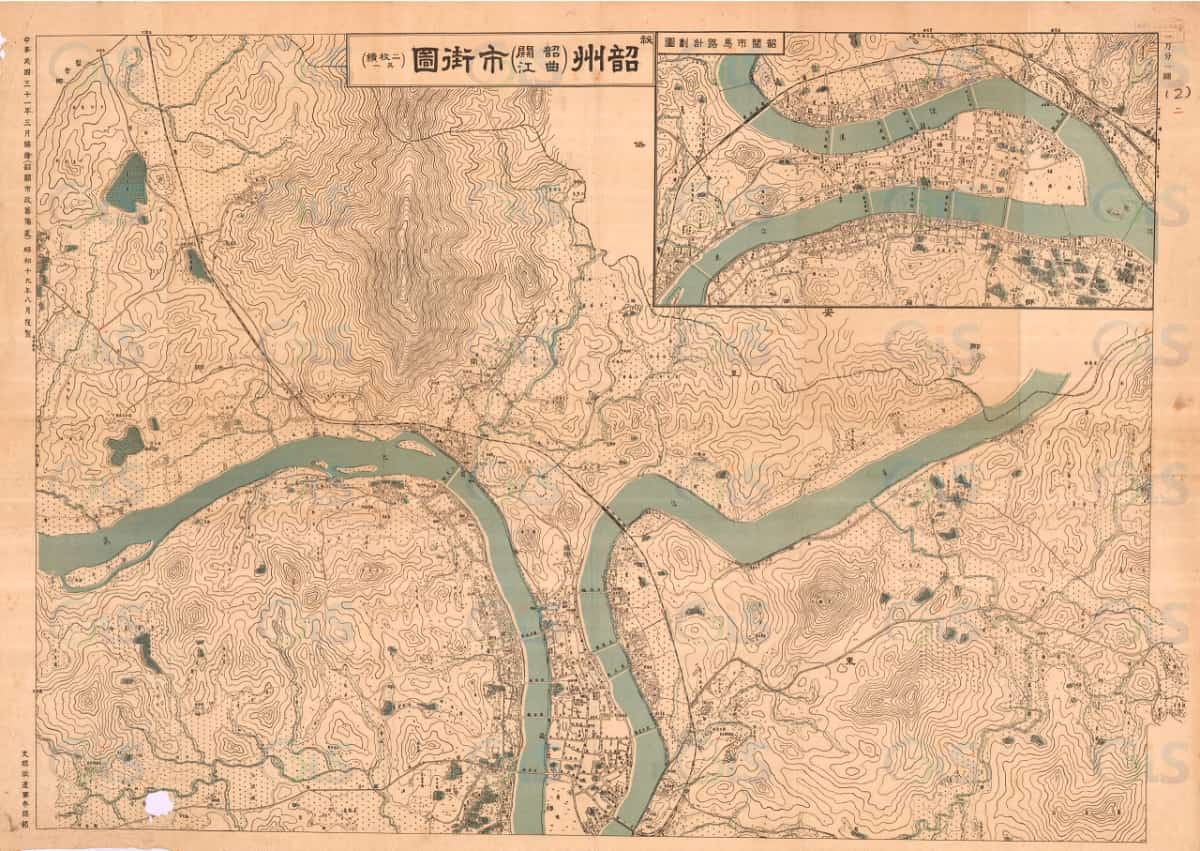 1944年韶洲(韶关曲江)市街图.jpg