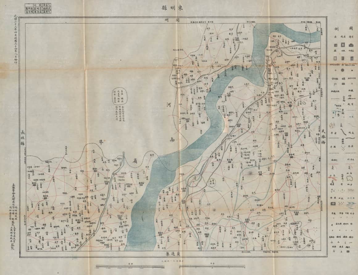 直隶省十万地形图–东明县.jpg
