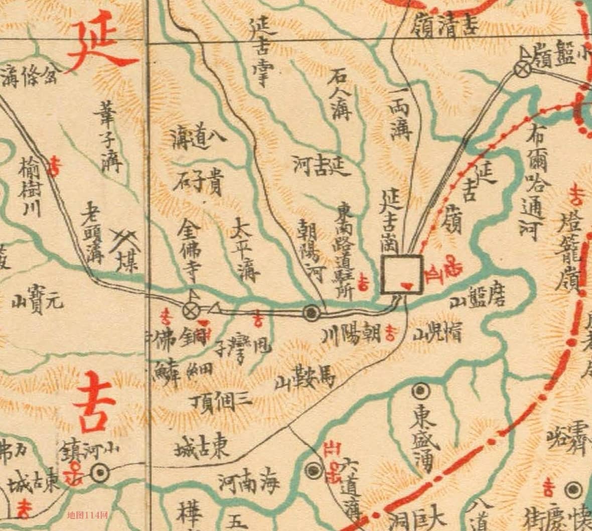 民国元年吉林省全图细节图2.jpg