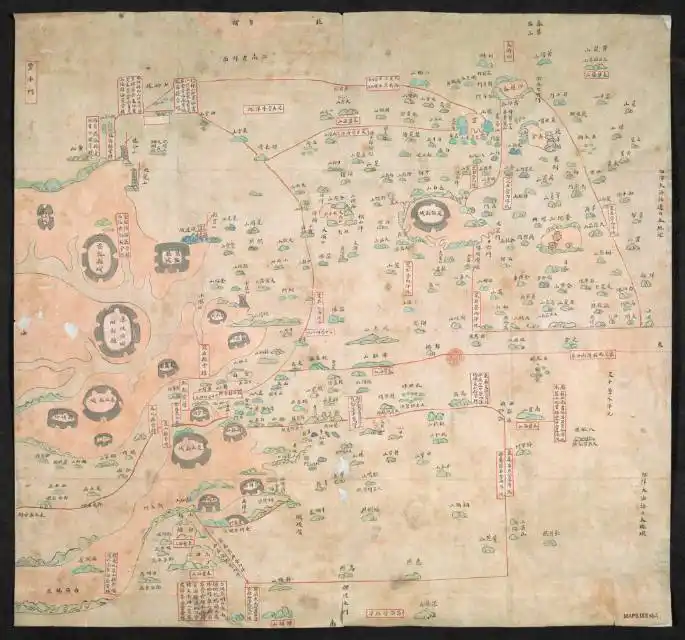 宁波府六邑及海岛洋图
