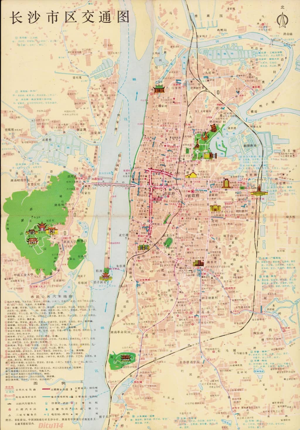 1987年长沙旅游交通图2.jpg