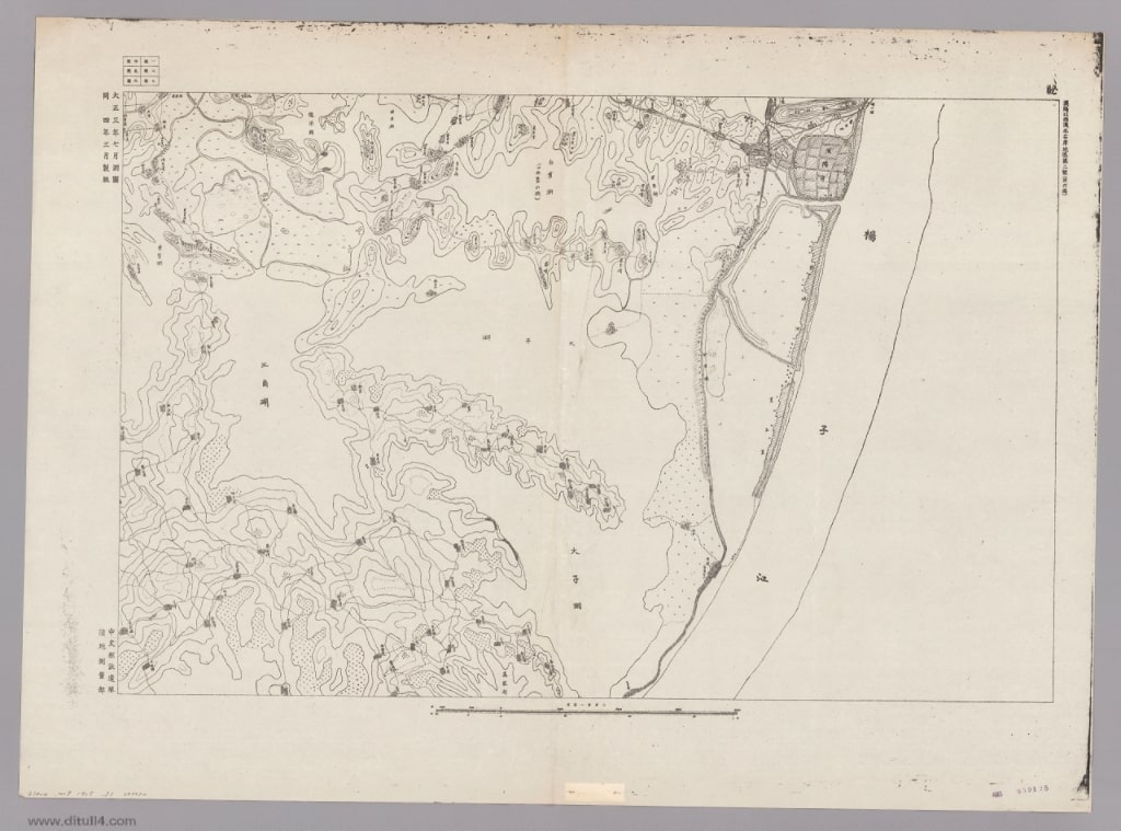 1915年汉阳以西汉水右岸地区图第2号.jpg