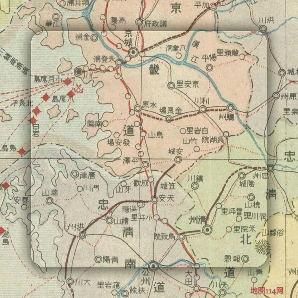 1925年朝鲜地图细节预览.jpg