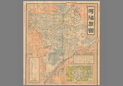 1932年沔阳县(仙桃)图