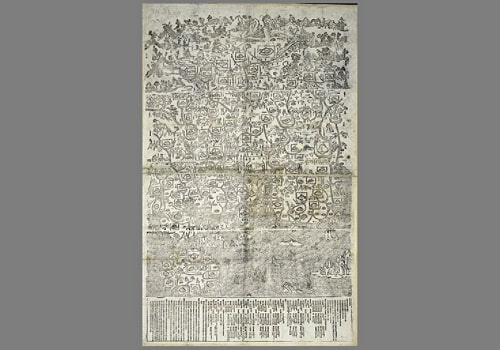 清朝中期广东全省图说(九幅拼图)