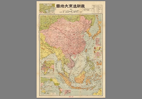 1942年最新远东大地图