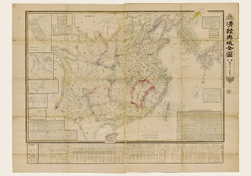1894年《清韩舆地全图》
