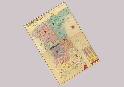 1873年增补改正朝鲜国全图