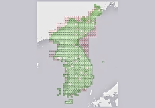 民国时期朝鲜半岛五万分一地形图(677幅)