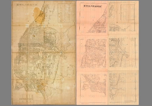 1909年湖北省城内外详图