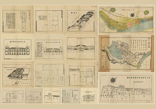 1920年夏口县志舆图集（17幅）
