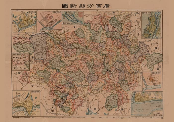 1935年《广西分县新图》