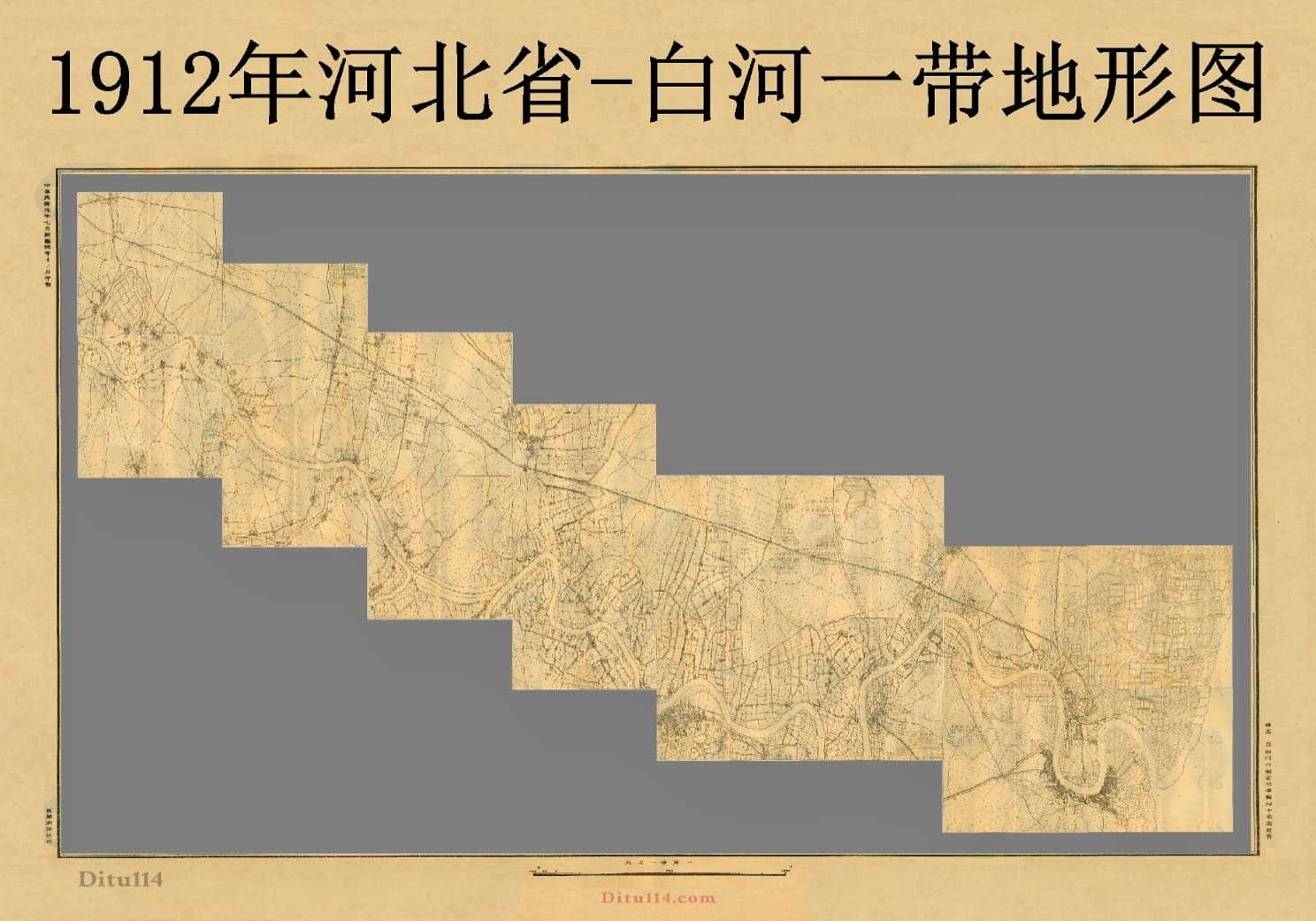 1912年《河北省-白河一带地形图》拼合版封面.jpg