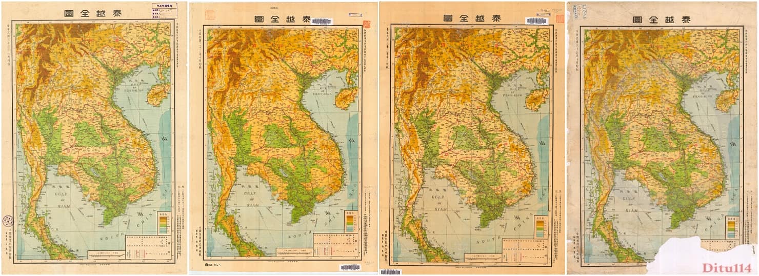 1944年《泰越全图》多版高清原图下载全览.jpg