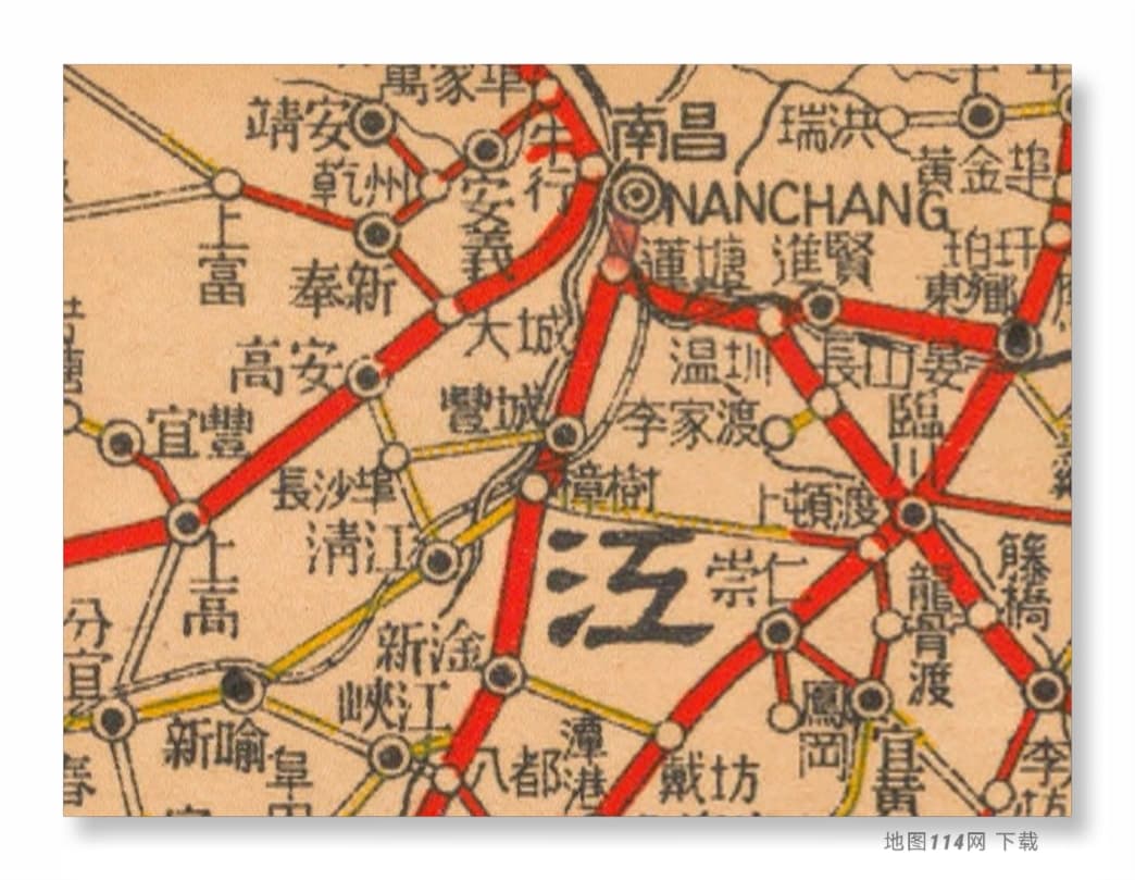 1937年中华民国公路全图局部放大截图2.jpg