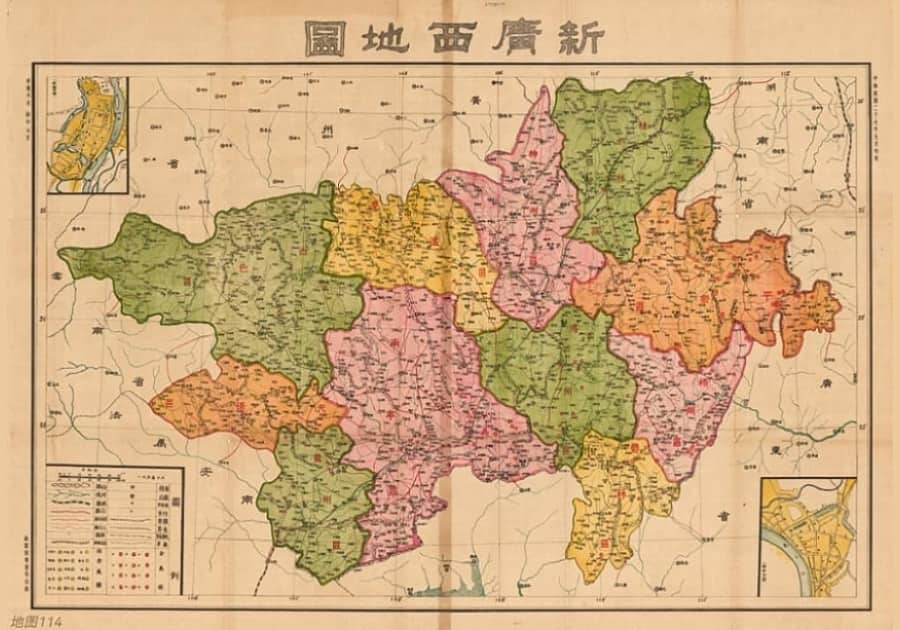 1938年新广西地图(25M)