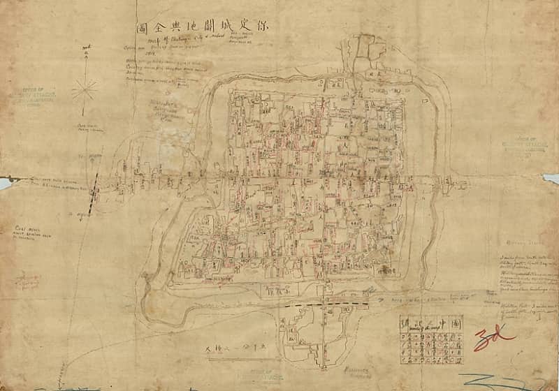 1919年《保定城关地舆全图》多版本