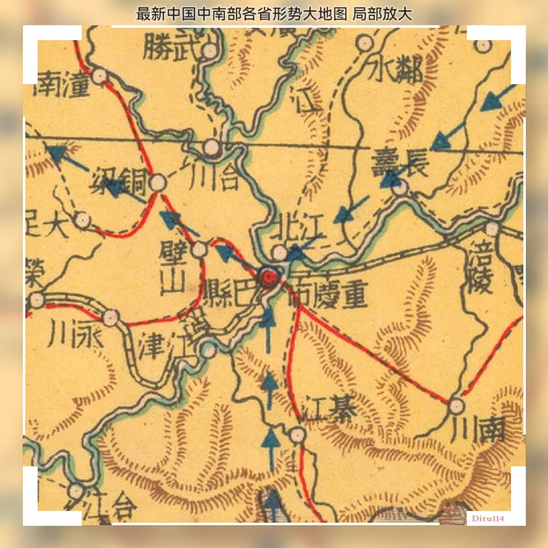 最新中国中南部各省形势大地图 局部放大1.jpg