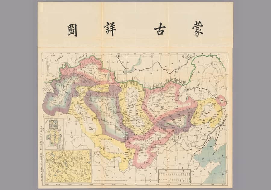 1913年《蒙古详图》19MB