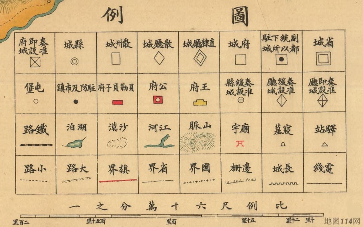 宣统元年《东三省筹蒙大势图》图例.jpg