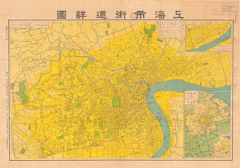 1948年《上海市街道详图》42MB