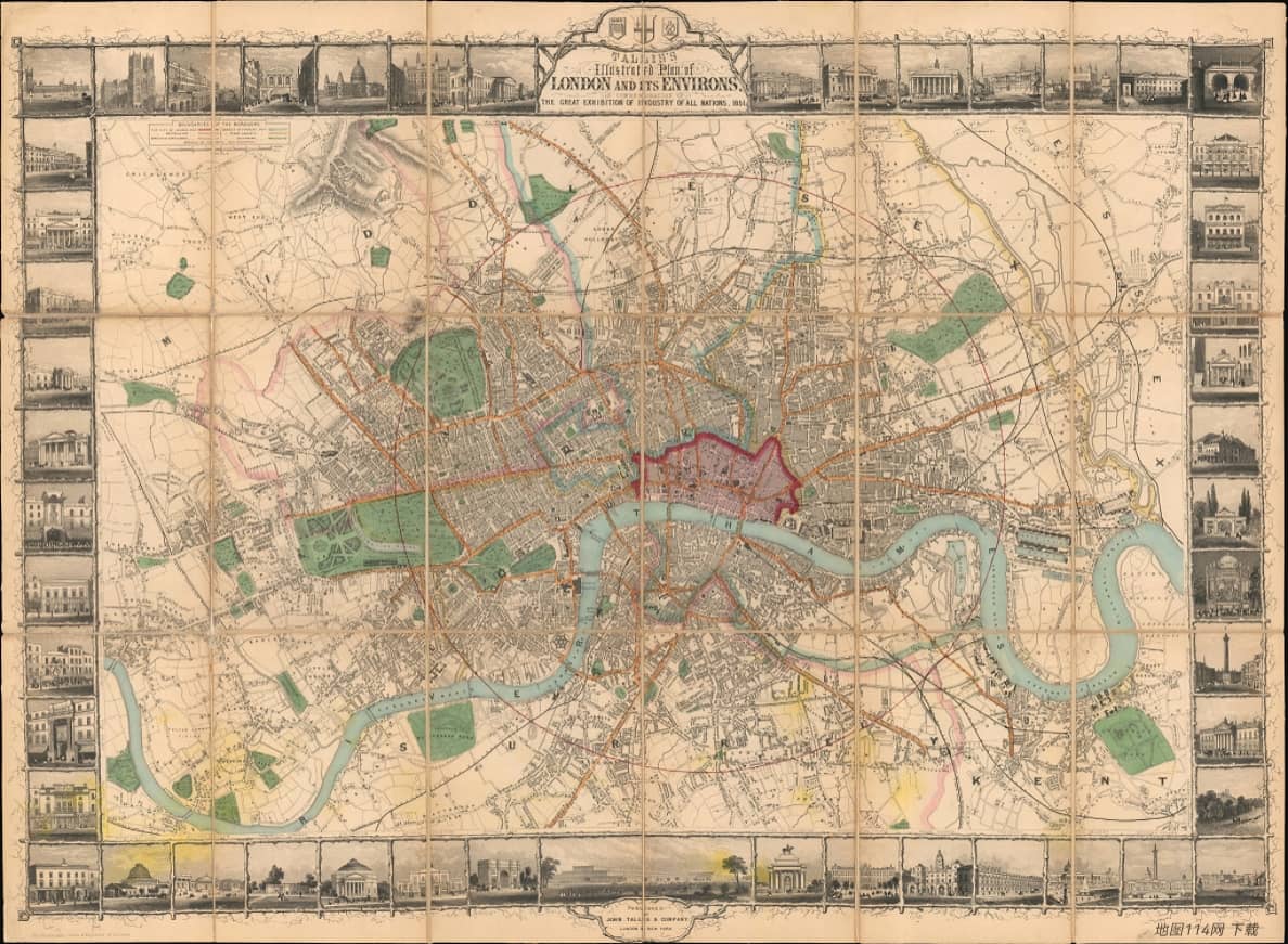 1851年伦敦插图袖珍地图.jpg