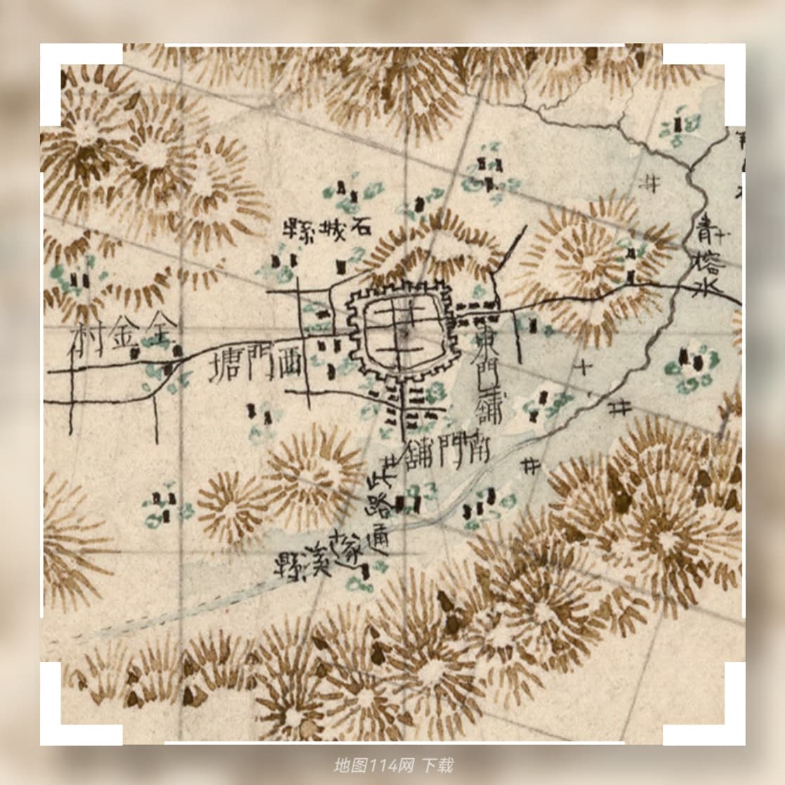 1884年《自广东惠州府至琼州府旅行图》局部2.jpg