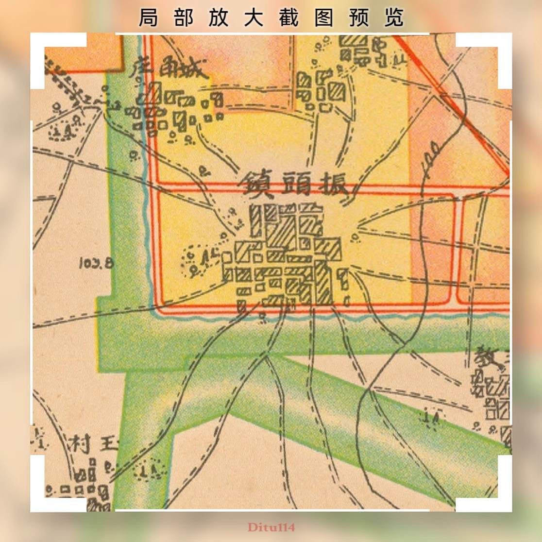 民国时期河北老地图新资源包局部放大截图1.jpg