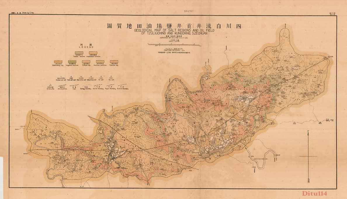 38 四川自流井贡井盐场油田地质图.jpg